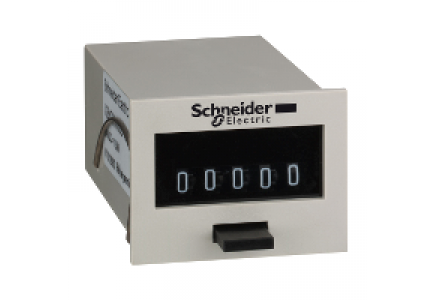 Zelio Count XBKT50000U08M - Zelio Count - totalisateur - affichage mécanique 5 digits - 48Vcc , Schneider Electric