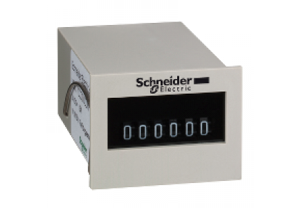 Zelio Count XBKT70000U00M - Zelio Count - totalisateur - affichage mécanique 7 digits - 24Vcc , Schneider Electric