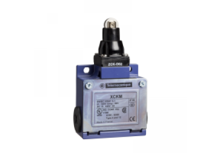 OsiSense XC XCKM422378001 - limit switch XCKM - thermoplastic roller lever - 1NC+1NO - snap action , Schneider Electric