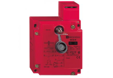 Détection de sécurité Preventa XCSE5323 - interrupteur de position de sécurité XCSE clélanguette 1 O plus 2 F , Schneider Electric