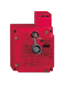 Détection de sécurité Preventa XCSE7543 - interrupteur de position de sécurité XCSE clélanguette 2 O plus 1 F , Schneider Electric