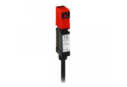 Détection de sécurité Preventa XCSMP59L10 - Preventa XCS-M - inter. de pos. de sécu. plastique à clé - 1O+1F - pré-cablé 10m , Schneider Electric
