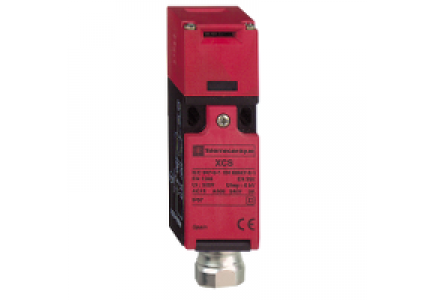 Détection de sécurité Preventa XCSPA593 - Preventa XCS-PA - inter. de pos. de sécu. plastique à clé - 1O+1F - 1x1/2p , Schneider Electric