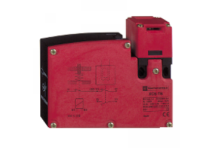 Détection de sécurité Preventa XCSTE7331 - Preventa XCS-TE - inter. de pos. de sécu. plastique à clé - 2O 120V -1xPg11 , Schneider Electric
