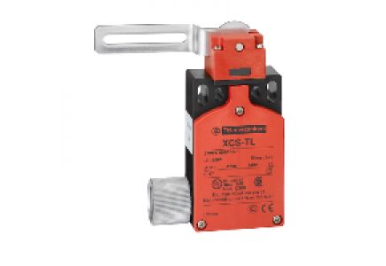 Détection de sécurité Preventa XCSTL793 - safety switch XCSTL - elbowed flush lever - to left - 2NC+1NO -1/2