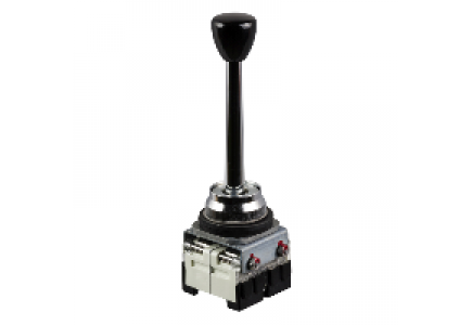 Harmony XD2 XD2AL201H2 - complete joystick controller - Ø30 - 2 directions - 1 C/O per direction , Schneider Electric
