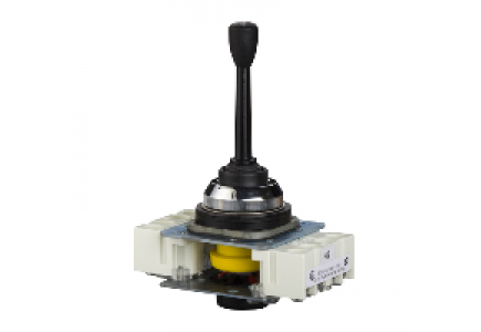 Harmony XD2 XD2CC1010H2 - complete joystick controller - Ø30 - 2 directions - 1 C/O per direction , Schneider Electric