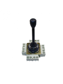 Harmony XD2 XD2EL1111H2 - complete joystick controller - Ø30 - 8 directions - 1 or 2 C/O per direction , Schneider Electric