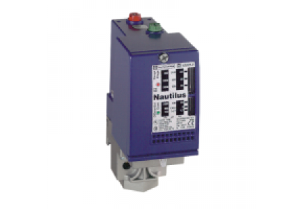 OsiSense XM XMLC300N2S12 - OsiSense XML-C - pressostat - 300bar - écart réglable 2 seuils - 2 OF , Schneider Electric