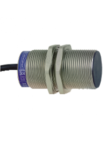 OsiSense XS XS1M30MA250L2 - OsiSense XS1 - détecteur inductif - M30 - L60mm - laiton - Sn 10mm - câble 10m , Schneider Electric