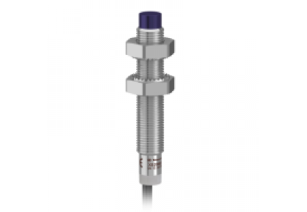 OsiSense XS XS208BLPAL2 - OsiSense XS2 - détecteur inductif - M8 - L42mm - laiton - Sn 2,5mm - câble 2m , Schneider Electric