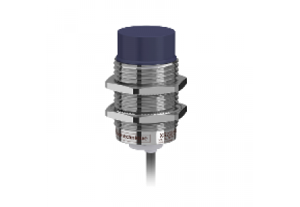 OsiSense XS XS230BLPBL2 - DETECTEUR INDUCTIF CYLINDRIQ M30 12 24V DC PNP NC 3FILS NON NOYABLE CABLE 2M , Schneider Electric