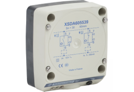 OsiSense XS XSDA605539 - DETECT.120V-60MM-0/F , Schneider Electric