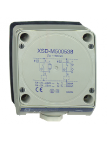 OsiSense XS XSDT023319 - OsiSense XSD - détecteur inductif - 80x80 - L40mm - plast. - Sn 40mm - bornes , Schneider Electric