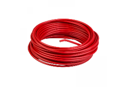 Preventa XY2 XY2CZ301 - Preventa - câble galvanisé rouge - Ø3,2mm - L10,5m - pour XY2-CH , Schneider Electric