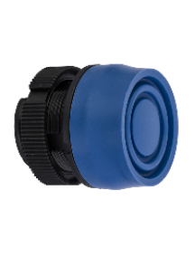 Harmony XAC ZA2BP6 - tête pour bouton poussoir diam 22 capuchonné bleu , Schneider Electric