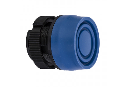 Harmony XAC ZA2BP6 - tête pour bouton poussoir diam 22 capuchonné bleu , Schneider Electric