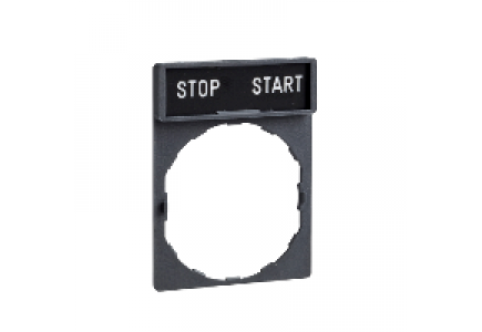 ZB2BY2366 - ETIQUETTE STOP-SART , Schneider Electric