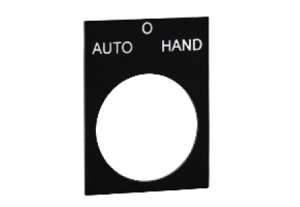 ZB2BY2385 - ETIQUETTE AUTO-O-HAND , Schneider Electric