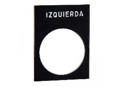 ZB2BY2410 - legend plate , Schneider Electric ZB2BY2410 - legend plate , Schneider Electric