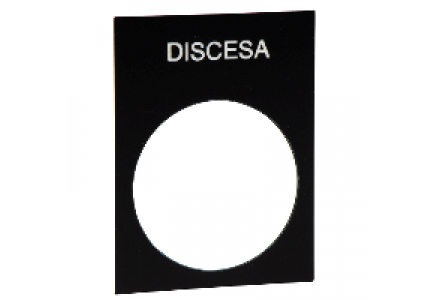 ZB2BY2608 - legend plate , Schneider Electric