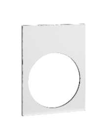 ZB2BY4101 - Harmony - étiquette - 30x40mm - 1 face blanche, 1 face jaune -sans marquage , Schneider Electric