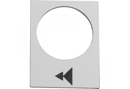 ZB2BY4903 - Harmony - étiquette - 30x40mm - blanc - montée ou droite, PV-GV , Schneider Electric ZB2BY4903 - Harmony - étiquette - 30x40mm - blanc - montée ou droite, PV-GV , Schneider Electric