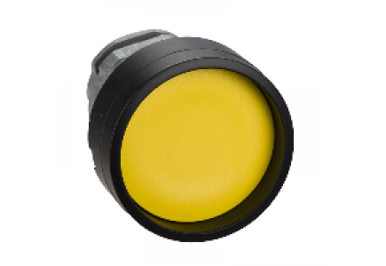 Harmony XB4 ZB4BA567 - tête pour bouton poussoir diam 22 jaune , Schneider Electric
