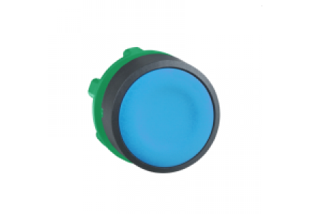 Harmony XB5 ZB5AA6 - Harmony XB5 - tête bouton poussoir - Ø22 - affleurant - bleu , Schneider Electric Harmony XB5 ZB5AA6 - Harmony XB5 - tête bouton poussoir - Ø22 - affleurant - bleu , Schneider Electric
