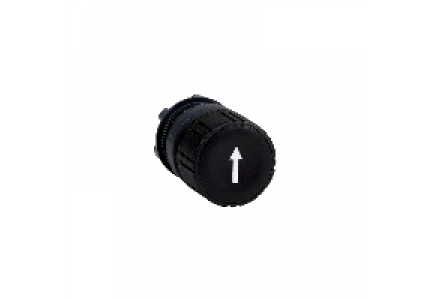 Harmony XB5 ZB5AF351 - tête pour boutonpoussoir poussertourner diam 22 noir flèche haute , Schneider Electric Harmony XB5 ZB5AF351 - tête pour boutonpoussoir poussertourner diam 22 noir flèche haute , Schneider Electric