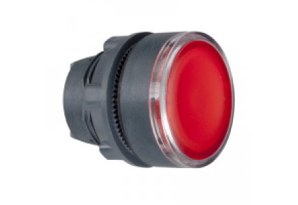 Harmony XB5 ZB5AH043 - Harmony tête de bouton poussoir lumineux - Ø22 - rouge , Schneider Electric Harmony XB5 ZB5AH043 - Harmony tête de bouton poussoir lumineux - Ø22 - rouge , Schneider Electric