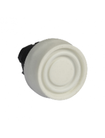 Harmony XB5 ZB5AP1S - Harmony tête de bouton poussoir + capuchon IP66 - Ø22 - blanc , Schneider Electric