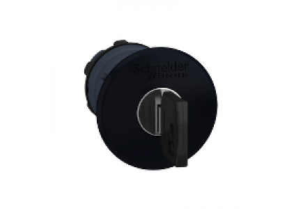 Harmony XB5 ZB5AS12K - Harmony tête de coup de poing Ø 40 - déverrouillage par clé- Ø22 - noir , Schneider Electric Harmony XB5 ZB5AS12K - Harmony tête de coup de poing Ø 40 - déverrouillage par clé- Ø22 - noir , Schneider Electric