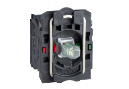 Harmony XB5 ZB5AW0G45 - Harmony corps de bouton lumineux - Ø22 - rouge LED intégrée 1O+1F , Schneider Electric Harmony XB5 ZB5AW0G45 - Harmony corps de bouton lumineux - Ø22 - rouge LED intégrée 1O+1F , Schneider Electric