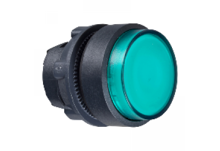 Harmony XB5 ZB5AW13S - tête pour bouton poussoir lumineux - Ø 22 - vert , Schneider Electric