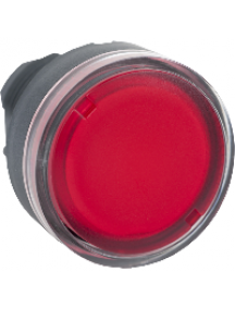 Harmony XB5 ZB5AW34 - Harmony tête de bouton poussoir lumineux - Ø22 - rouge - pour BA9s , Schneider Electric