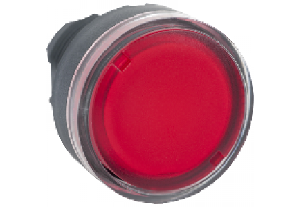 Harmony XB5 ZB5AW34 - Harmony tête de bouton poussoir lumineux - Ø22 - rouge - pour BA9s , Schneider Electric