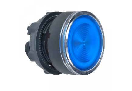 Harmony XB5 ZB5AW36S - tête pour bouton poussoir lumineux - Ø 22 - bleu , Schneider Electric