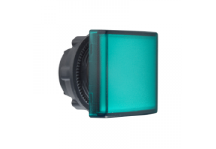 Harmony XB5 ZB5CV033 - Harmony tête pour voyant - Ø22 - carré - cabochon lisse vert , Schneider Electric Harmony XB5 ZB5CV033 - Harmony tête pour voyant - Ø22 - carré - cabochon lisse vert , Schneider Electric