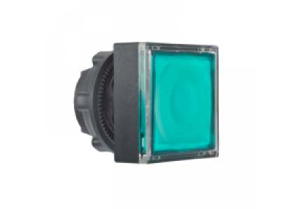 Harmony XB5 ZB5CW333 - Harmony tête pour bouton-poussoir lumineux carré - Ø22 - pour étiquette - vert , Schneider Electric Harmony XB5 ZB5CW333 - Harmony tête pour bouton-poussoir lumineux carré - Ø22 - pour étiquette - vert , Schneider Electric