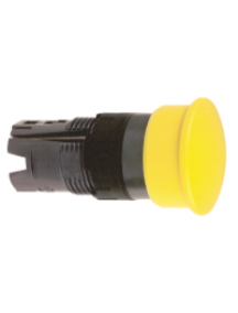Harmony XB6 ZB6AC5 - Harmony ZB6 - tête ronde pour bouton-poussoir - Ø16mm - coup-de-poing Ø24 -jaune , Schneider Electric