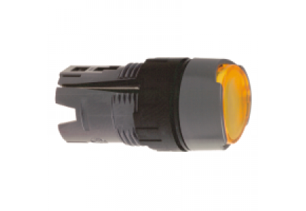 Harmony XB6 ZB6AW8 - Harmony ZB6 - tête ronde pour bouton-poussoir lumineux - Ø16mm - orange , Schneider Electric