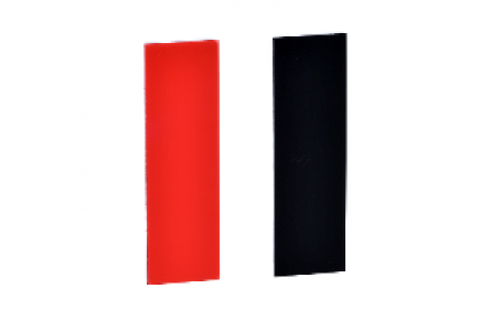 Harmony XB5 ZBY0101 - Harmony - étiquette 8x27 - vierge - fond noir ou rouge , Schneider Electric Harmony XB5 ZBY0101 - Harmony - étiquette 8x27 - vierge - fond noir ou rouge , Schneider Electric